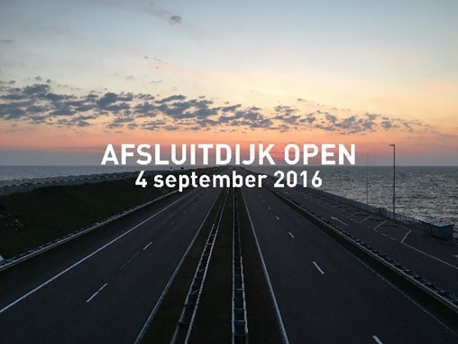 Afsluitdijk open