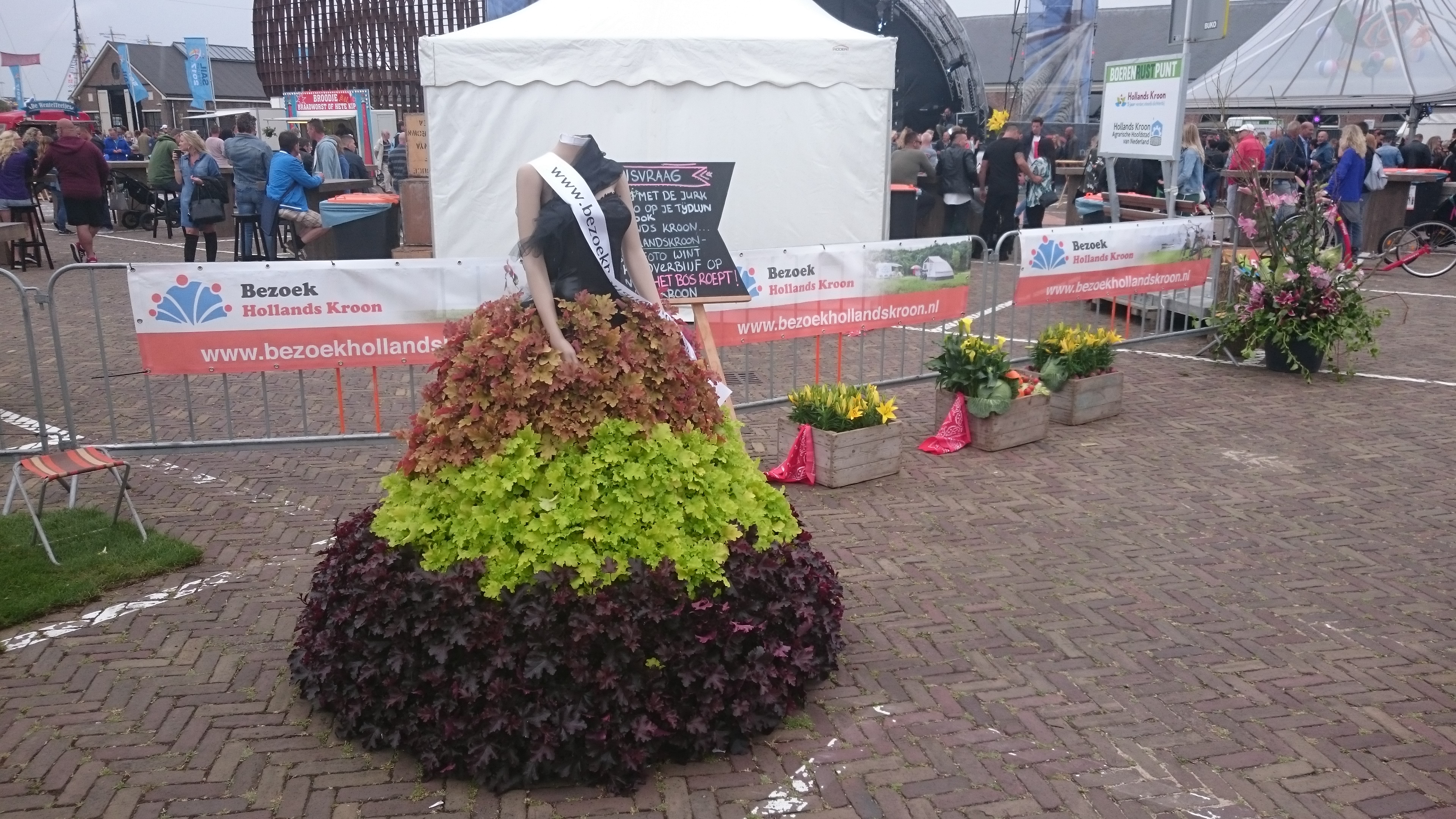 Promotie voor Hollands Kroon tijdens Sail Den Helder