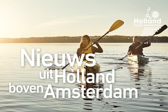 Nieuws uit Holland boven Amsterdam