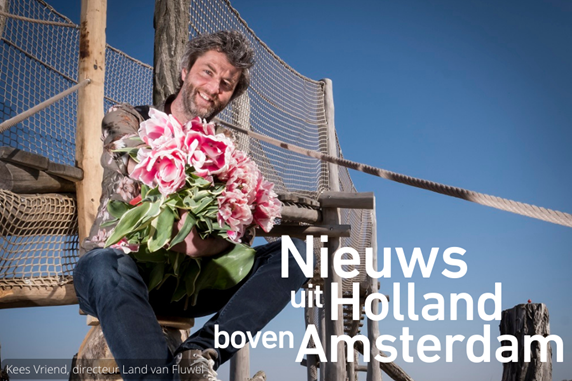 Nieuws uit Holland boven Amsterdam