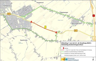 Omleidingsroute 2 en 3 Bestemmingsverkeer