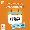 Save the Date vrijdag 17 november - Dag van de Ondernemer