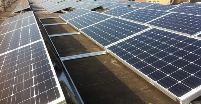 Zonnepanelen op dak Zonnepanelen op dak